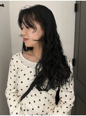 ロングパーマ