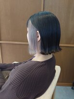 レーノ(leno)&nbsp;インナーカラー　シルバーグレー【広島五日市レーノ　左田野徹】