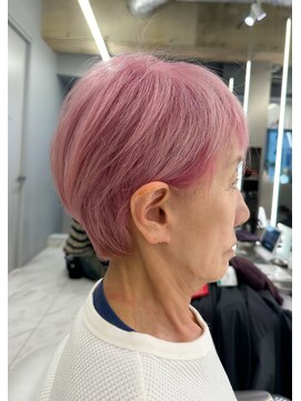 ヴァイス 新宿店(VAICE) 大人ウルフヘア/ミセスヘア/ハイトーンカラー/白髪