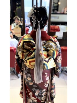 ラグーンヘアー(Lagoon hair) 成人式ヘアセット♪♪着付け