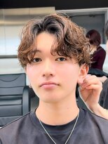 フィフスパーク(fifth PARK)&nbsp;初めてのパーマでも◎韓国風ラフな質感が人気のシャドウパーマ