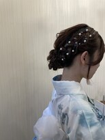 フォー スウィート(For sweeT)&nbsp;編み込みお団子ヘア