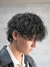 ツイストスパイラルパーマ【メンズ/メンズカット/メンズサロン/ツイストスパイラルパーマ/眉毛サロン】