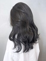 アルバム 銀座(ALBUM GINZA)&nbsp;ロングおくれ毛韓国ヘア前髪カット顔周りレイヤー_ba422581