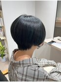 【kaela satomi】マッシュショート×ブルーブラック