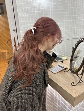 アンジェリカラボ 梅田店(ANGELICA LABO) 暖色オレンジカラー