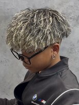 ネクストゼロ(NEXT zerO)&nbsp;縦落ちツイスパ ホワイトメッシュ