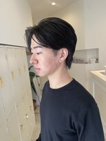 サラ ビューティー サイト 古賀店(SARA Beauty Sight)&nbsp;【フェザー】メンズ/毛流れ/ナチュラル/センターパート