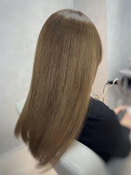 トゥーン 川崎店(TOON) グレージュカラー/ダブルカラー/ロング/ハイトーン