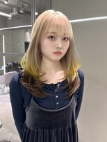 ジェム(GEM)&nbsp;《ホワイトベージュ×キイロ×ブラウンのデザインカラー》