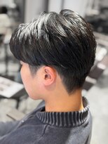 エニー 栄(Any) men's hair 刈り上げ×毛流れ