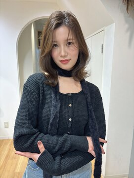 ヴィンス(vince) 韓国ヘア/くびれミディアム/透明感カラー