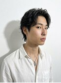 心斎橋メンズ◎垢抜けシャドウスパイラルパーマオシャレメンズ