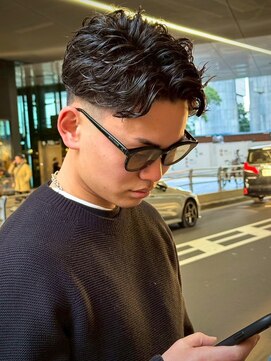 ヒロギンザバーバーショップ 大宮店(HIRO GINZA BARBER SHOP) ラルフフェザーパーマ