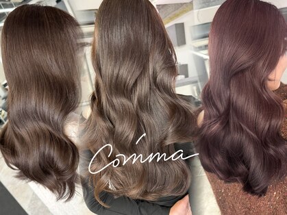 コンマ(,)の写真