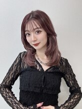 レイヤーカット riah 京都河原町 顔周りレイヤーカット／前髪カットレイヤーカット&nbsp;YU-KA 
