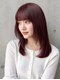 アムリタ 三鷹(AMRITA)の写真/暖色はブリーチなしワンカラーが鍵。色持ち良く再現性の高いカットで、魅力アップ☆