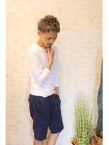 ラピッツヘアデザイン(la Pitt's hair design)&nbsp;ツーブロック☆シルバー系アッシュ