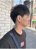 【田中智大】無造作ショート×ハーフウエット
