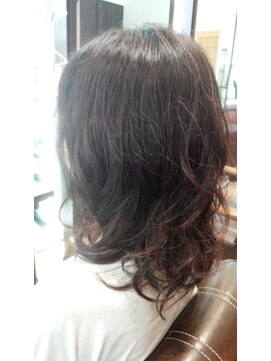 ヘアーアンドネイルフォレスト(Hair&Nail FOREST.) くせ毛風ふわふわパーマ