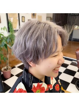 ヘアーデザインサロン スワッグ(Hair design salon SWAG) ハンサムショート