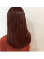 ヘアーフュージョンイザワ&nbsp;赤系ブラウン