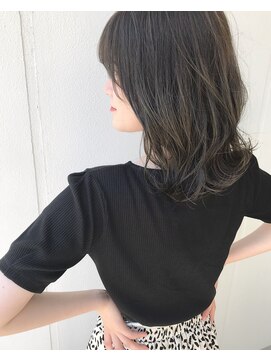 トリート 南行徳本店(TREAT) ミディアムレイヤー×マットベージュ