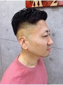スキンパーマフェード