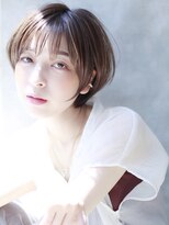 アッシュ 下北沢店(Ash) ハイライトカラー×シースルーマッシュショート