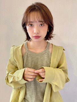 レイラバイアフロート 吉祥寺(Lila by afloat) シースルーバング/くびれボブ/韓国ボブ