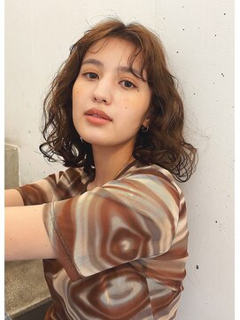 マグノリア オモテサンドウ(MAGNOLiA Omotesando) フリンジウェーブパーマ・・YOSHIBA