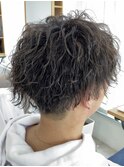 メンズ波巻きパーマ
