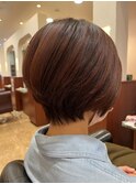 くびれbob × wine red