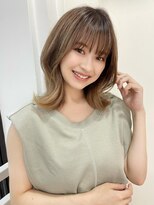 フォルテ 表参道店(FORTE) 【フォルテ千鶴】ペールベージュ柔らかミディ