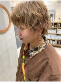マッシュパーマ、ニュアンスパーマ、クセ風パーマ、酸性パーマ