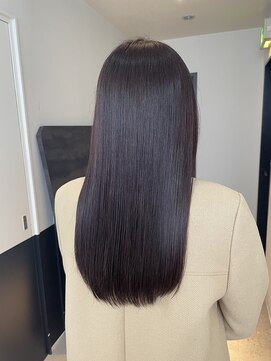 ワン バイ ジエクト(One by The Ect) 髪質改善カラー カシス 艶髪 オベリクス 大阪梅田茶屋町