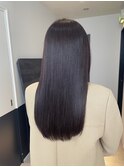 髪質改善カラー カシス 艶髪 オベリクス 大阪梅田茶屋町