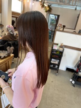 アイノベル(‘Inovel’) カット＋ケアカラー＋oggi ottoトリートメント（ミドルコース