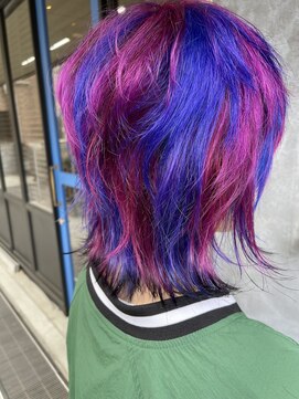 バジオットエイチ(BUZZIoT h) 【デザインカラー】エフェクトブリーチ×Paris Saint-Germain