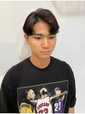 【大人男子】センターパート