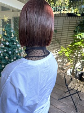 ダブル(W) 【hair salon W】パッツンボブ