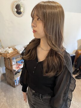 ヘアデザインハレ(hair design HARE) オリーブベージュ