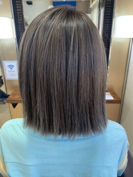 エミタス ヘア リゾート(EMITAS Hair Resort) 透明感暗髪カラー/グレーベージュ