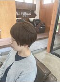 木村法子【ナチュラルブラウン×ショートカット】