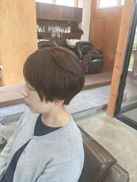 ヘアメイク デザート(HAIR MAKE DESART) 木村法子【ナチュラルブラウン×ショートカット】
