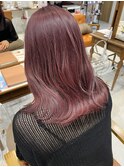 魅力倍増カールセミディシアーカラーダークアッシュショートヘア