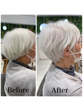 ネイロ 錦糸町(NeiRo) ★前下がりショートボブハンサムショートカットカラーパーマケア