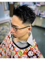 バーバーショップイシカワ(BARBER SHOP イシカワ)&nbsp;ミドルスキンフェードスタイル