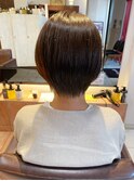 ショートヘア 丸みショート