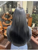 バイブアンドアネックス(VIBE & ANNEX)&nbsp;色落ちするブルーブラック